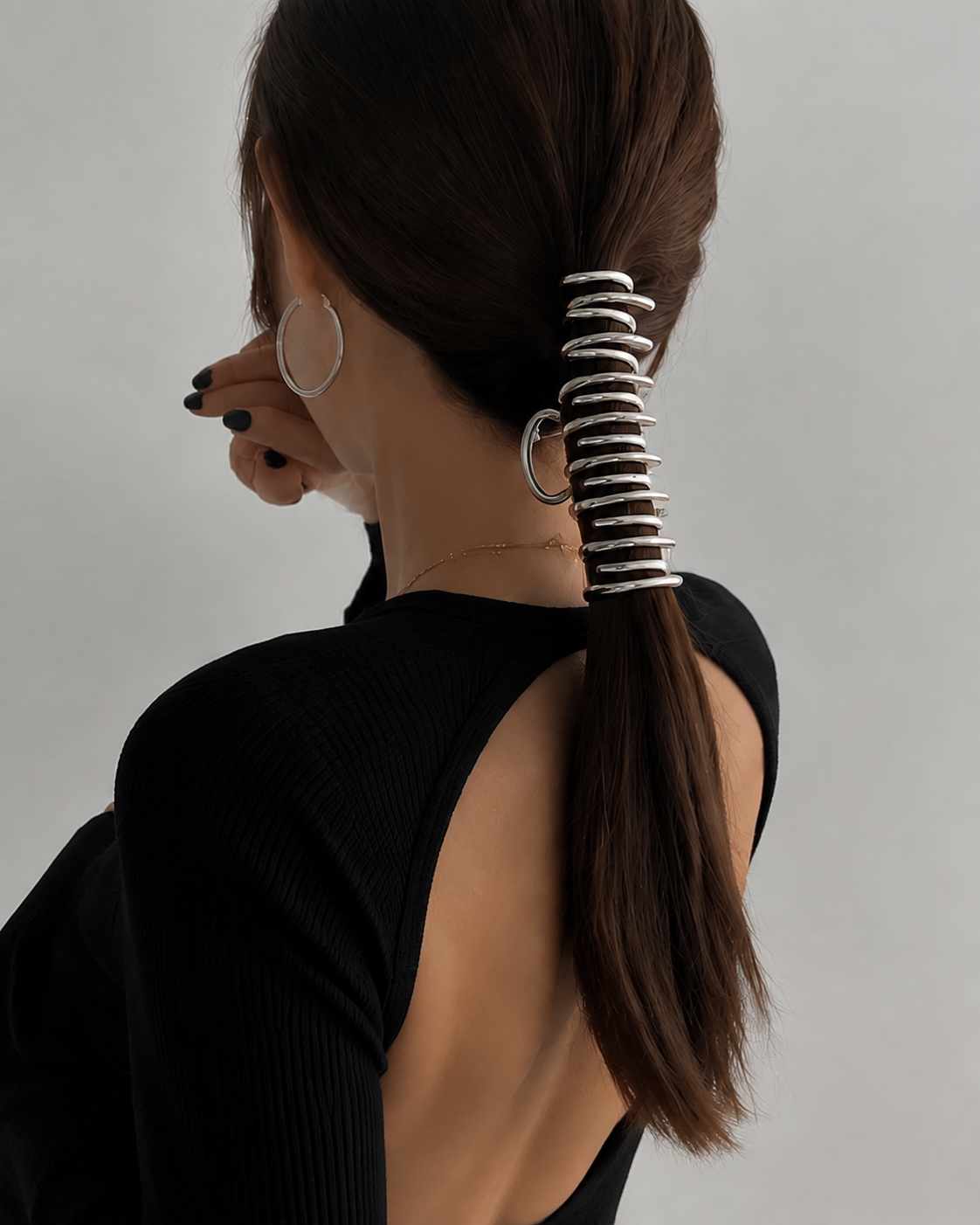 Ribbon Claw Clip