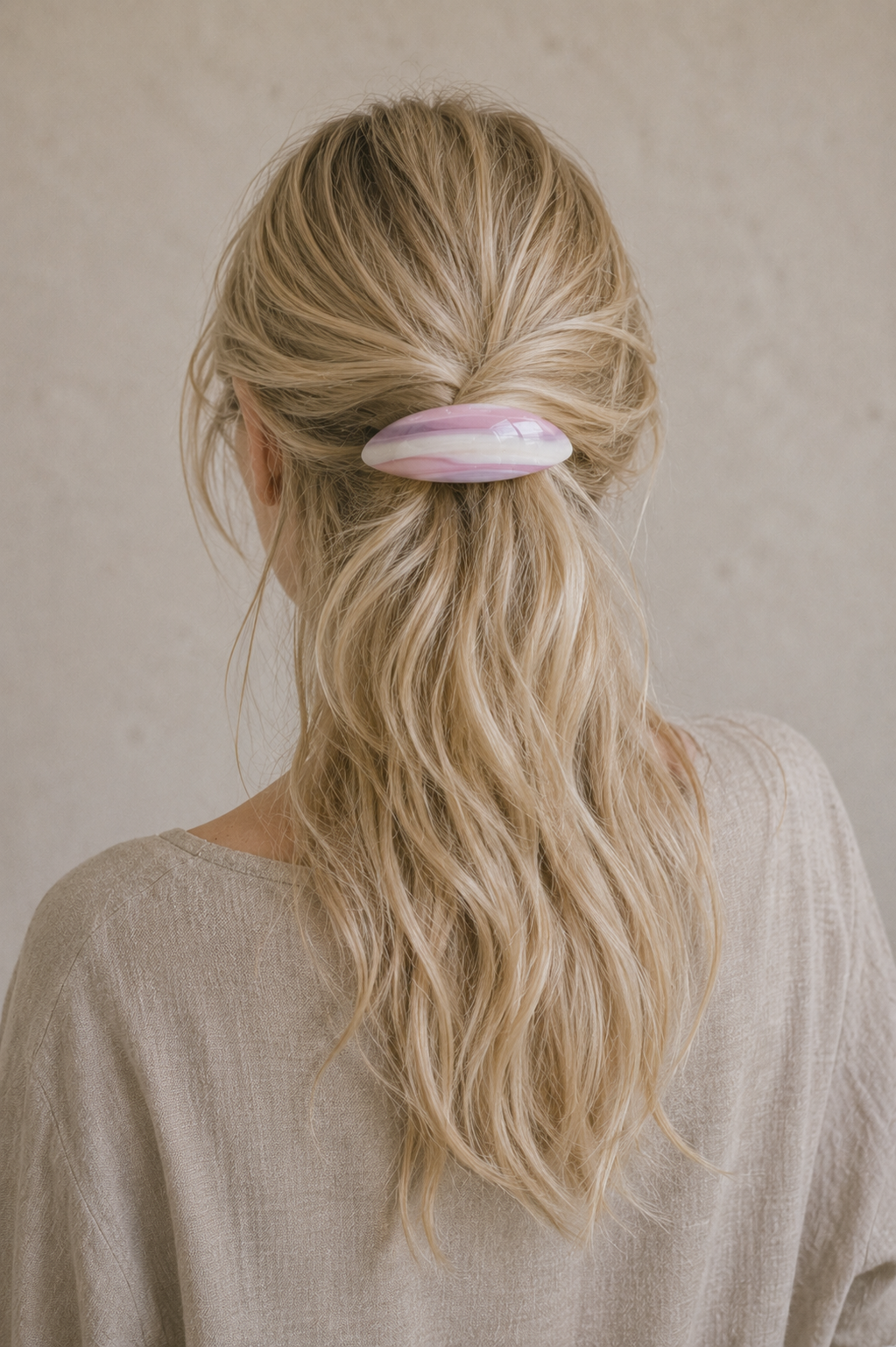 Blush Barrette