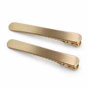 Dash Barrette Set in Gold, set of two