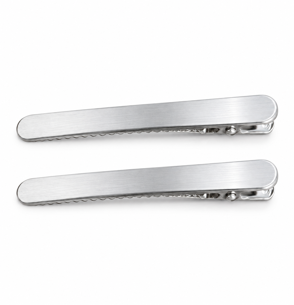 Dash Barrette Set in Silver, set of two