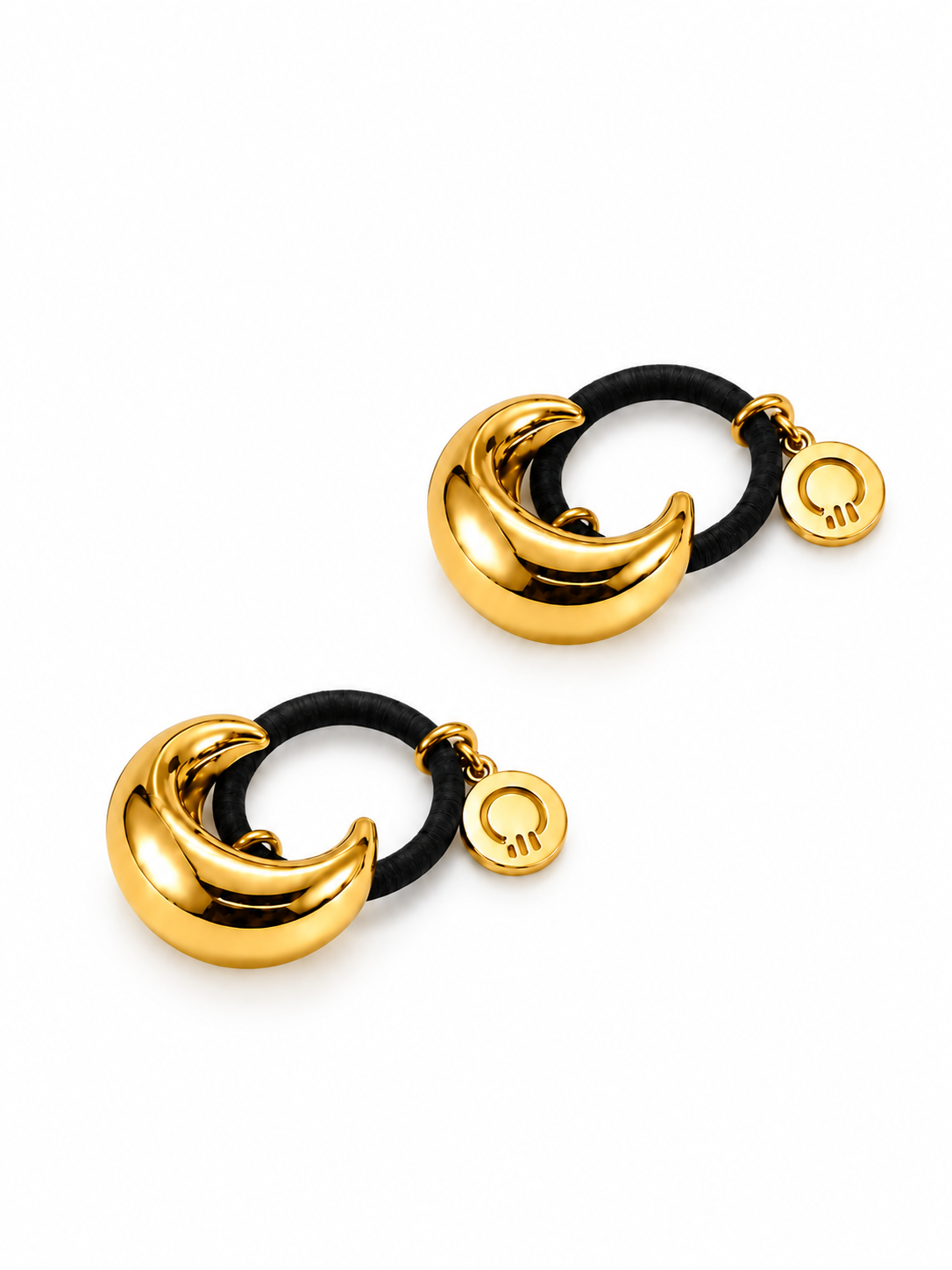 Nest Duo: Gold Mini + Gold Mini on white background