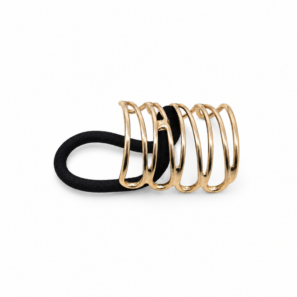 Cage Open-Frame Pony Cuff gold product view
