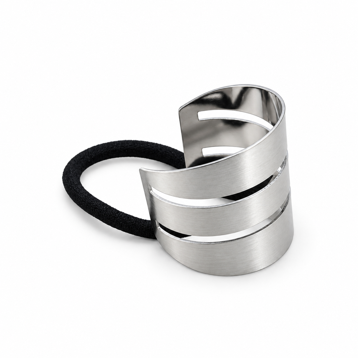 Column Triple-Band Pony Cuff silver product view