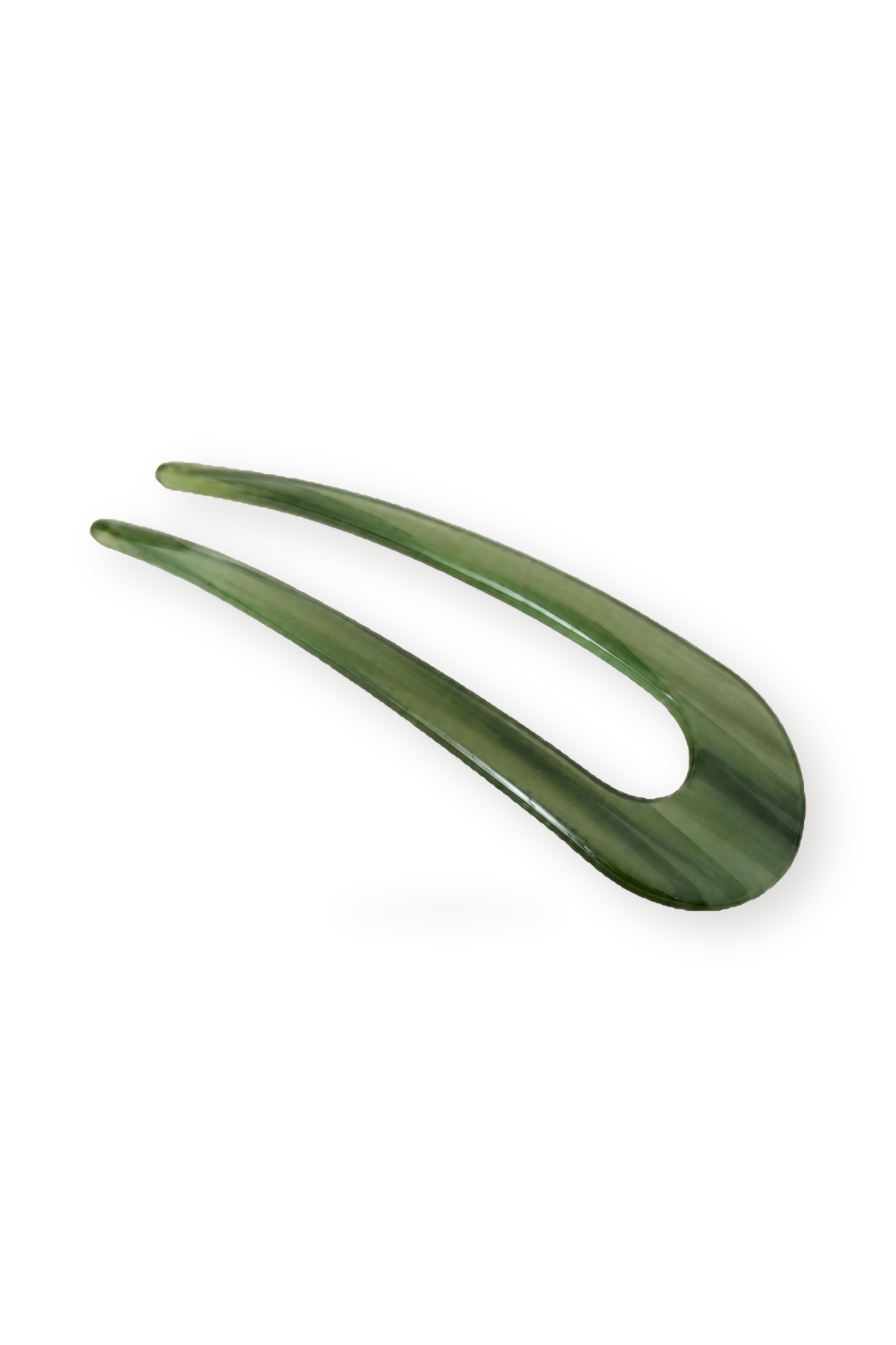Fern Moss Green U-Shaped Hair Pin