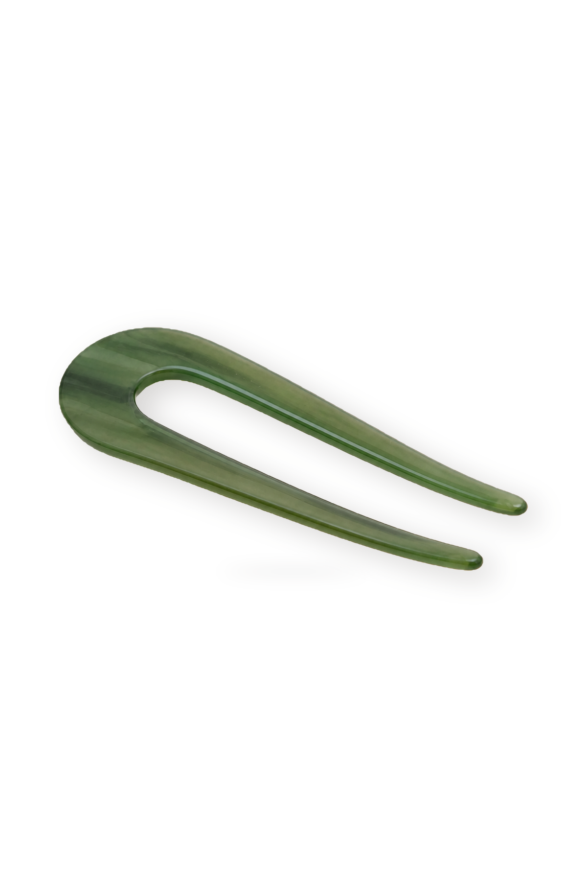 Fern Moss Green U-Shaped Hair Pin
