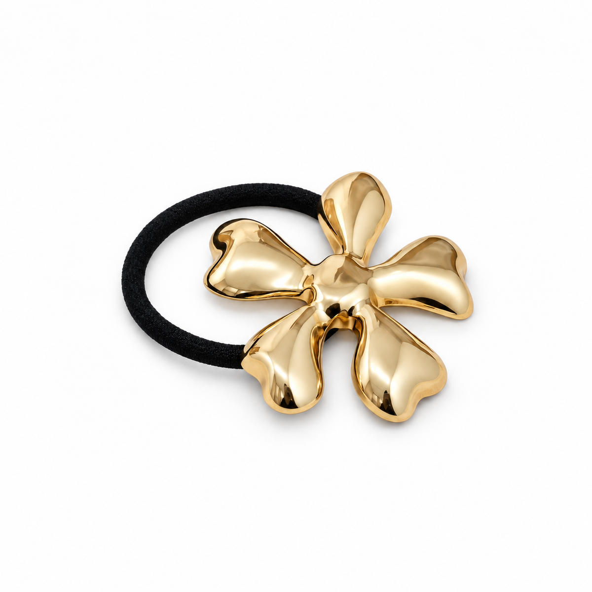 Flora Five-Petal Pony Cuff gold product view