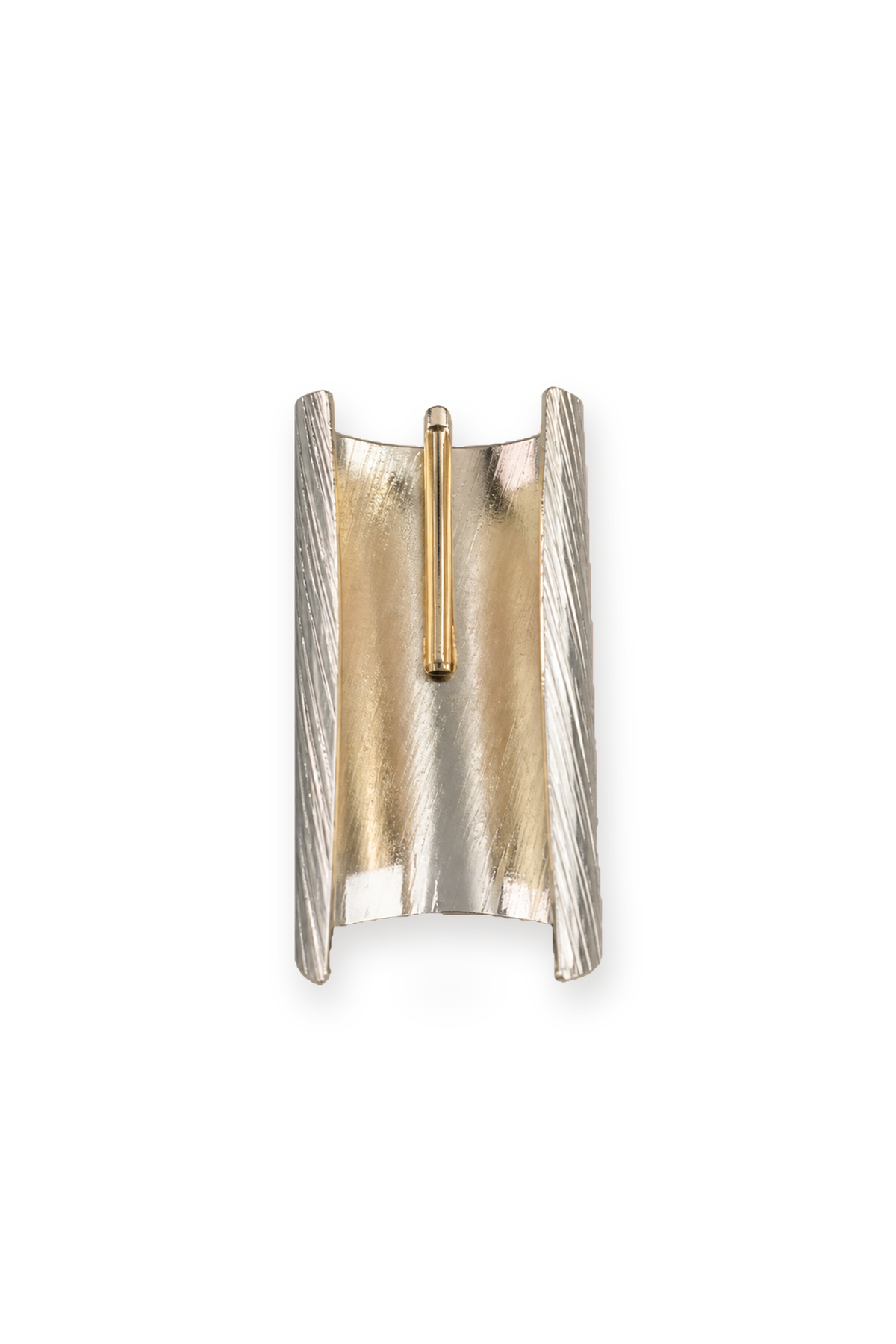 Flute Two-Tone Textured Pony Cuff
