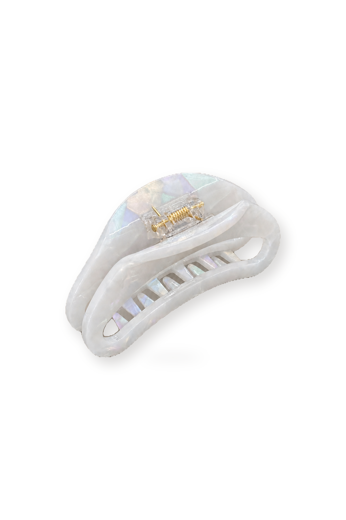 Luna Pearl Open-Frame Claw Clip