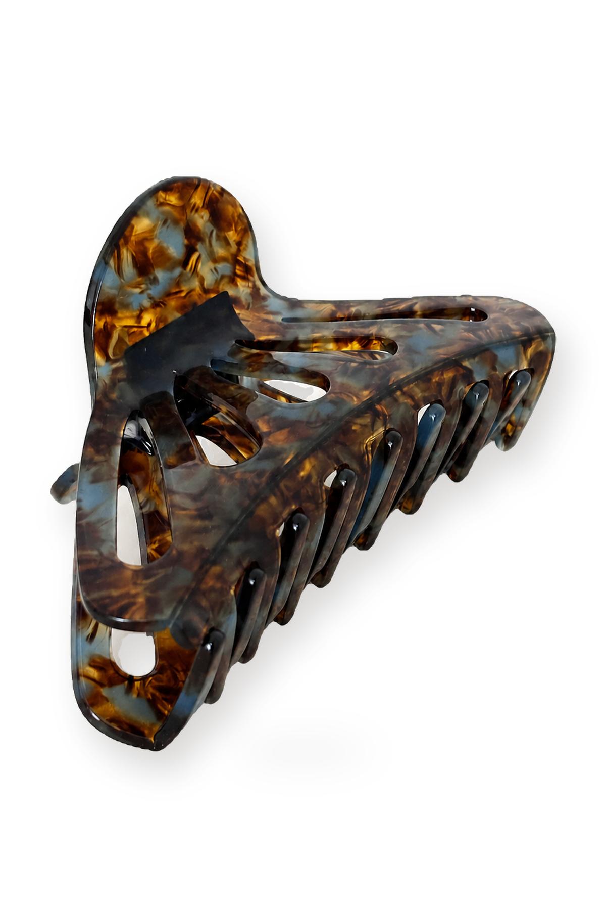 Mosaic Oversized Tortoise Claw Clip