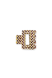Picnic Checker Claw Clip