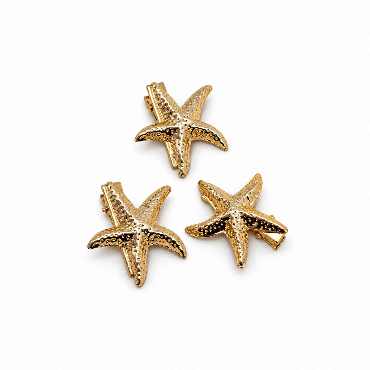 Reef Starfish Barrette Set gold product view