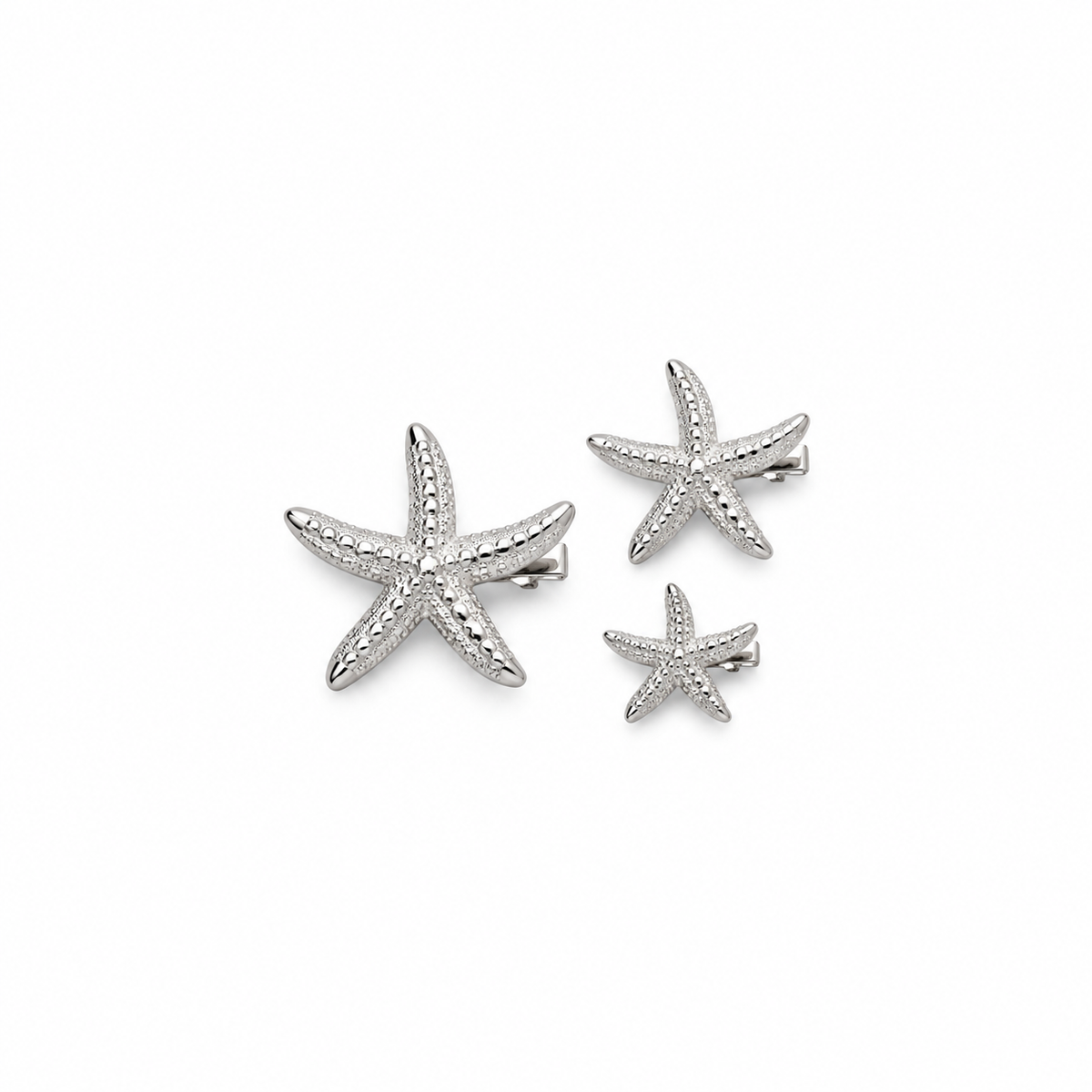 Reef Starfish Barrette Set silver product view