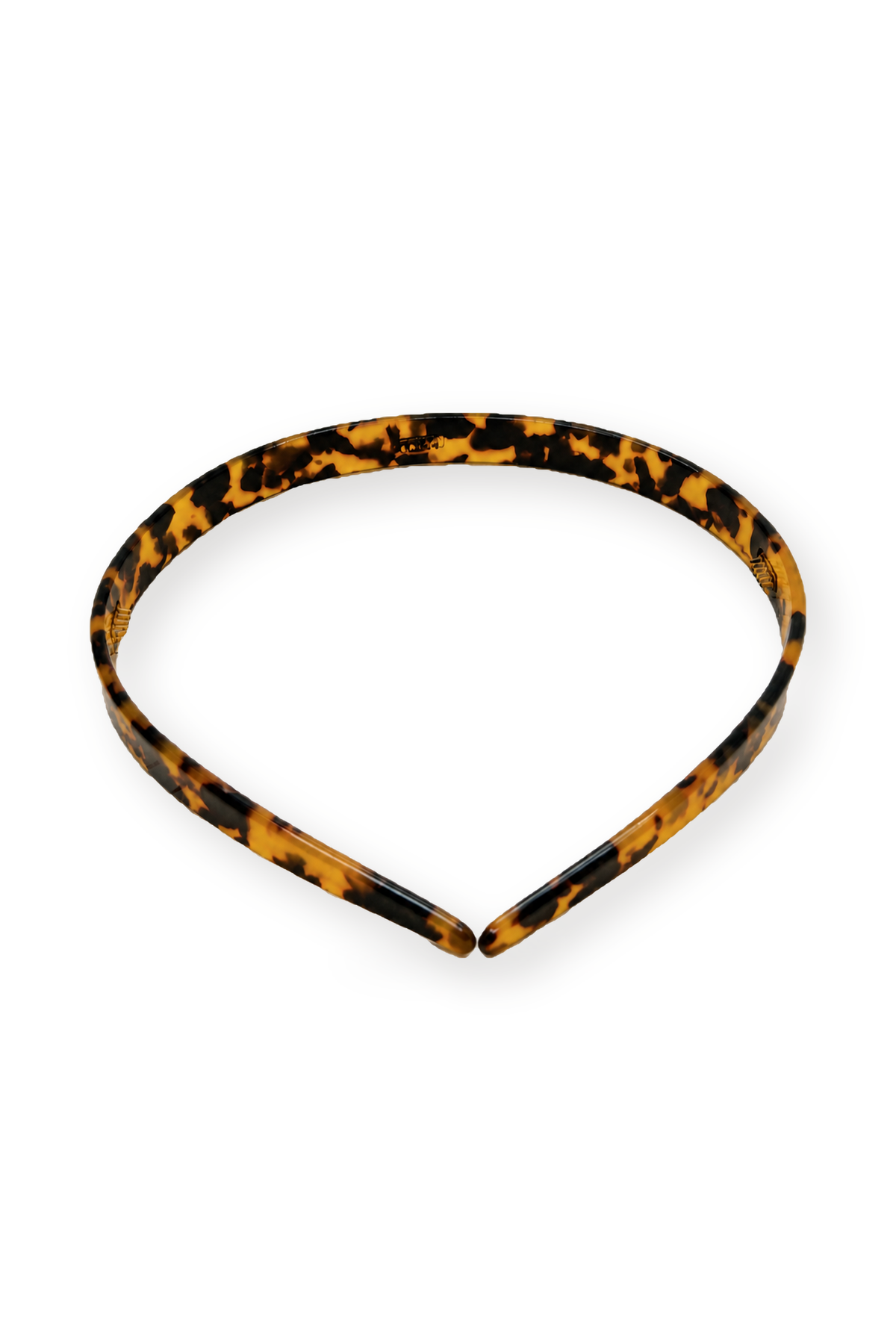 Tawny Amber Tortoiseshell Slim Headband