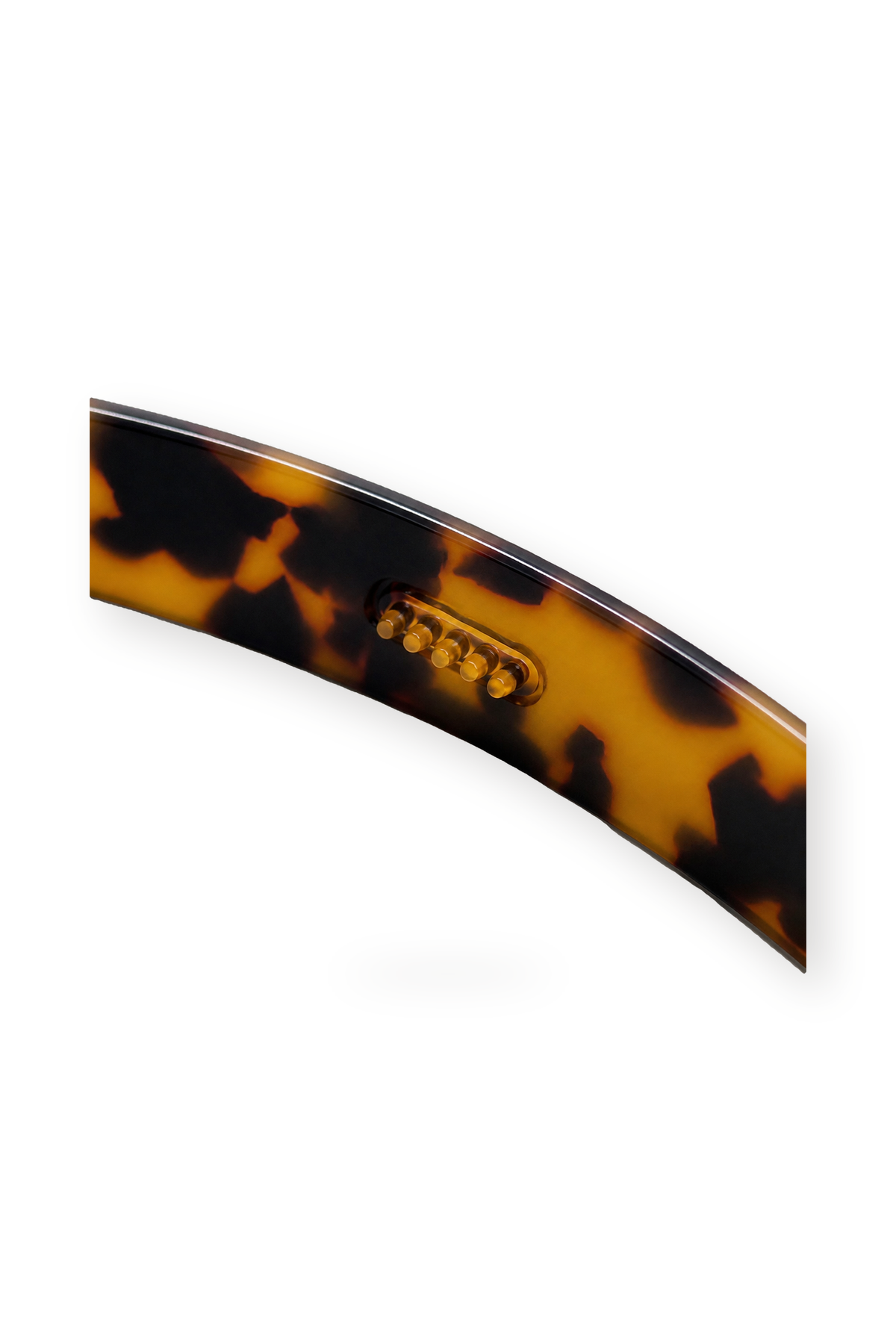 Tawny Amber Tortoiseshell Slim Headband