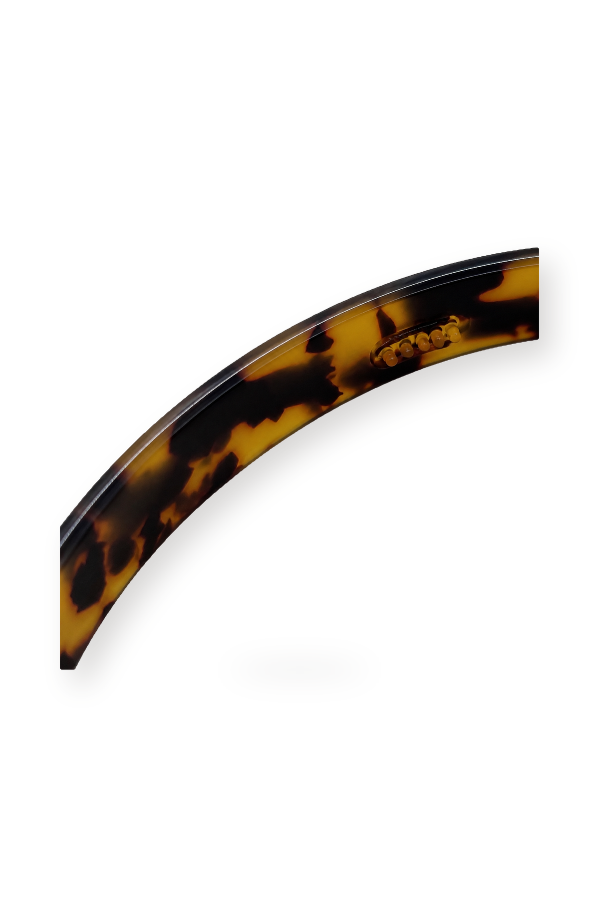 Tawny Amber Tortoiseshell Slim Headband