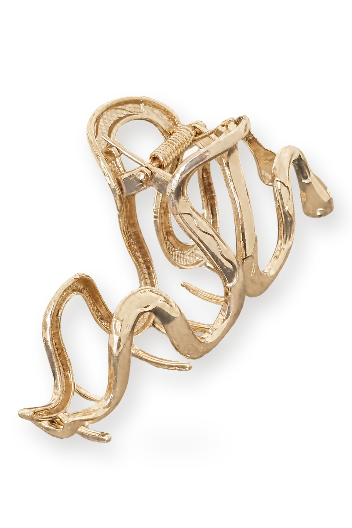 Viper Gold Metal Claw Clip